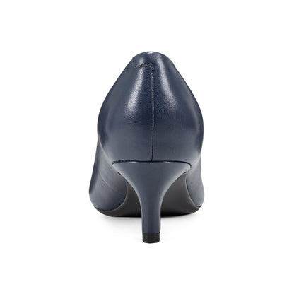 Easy Spirit Lexie Pumps - Navy Leather