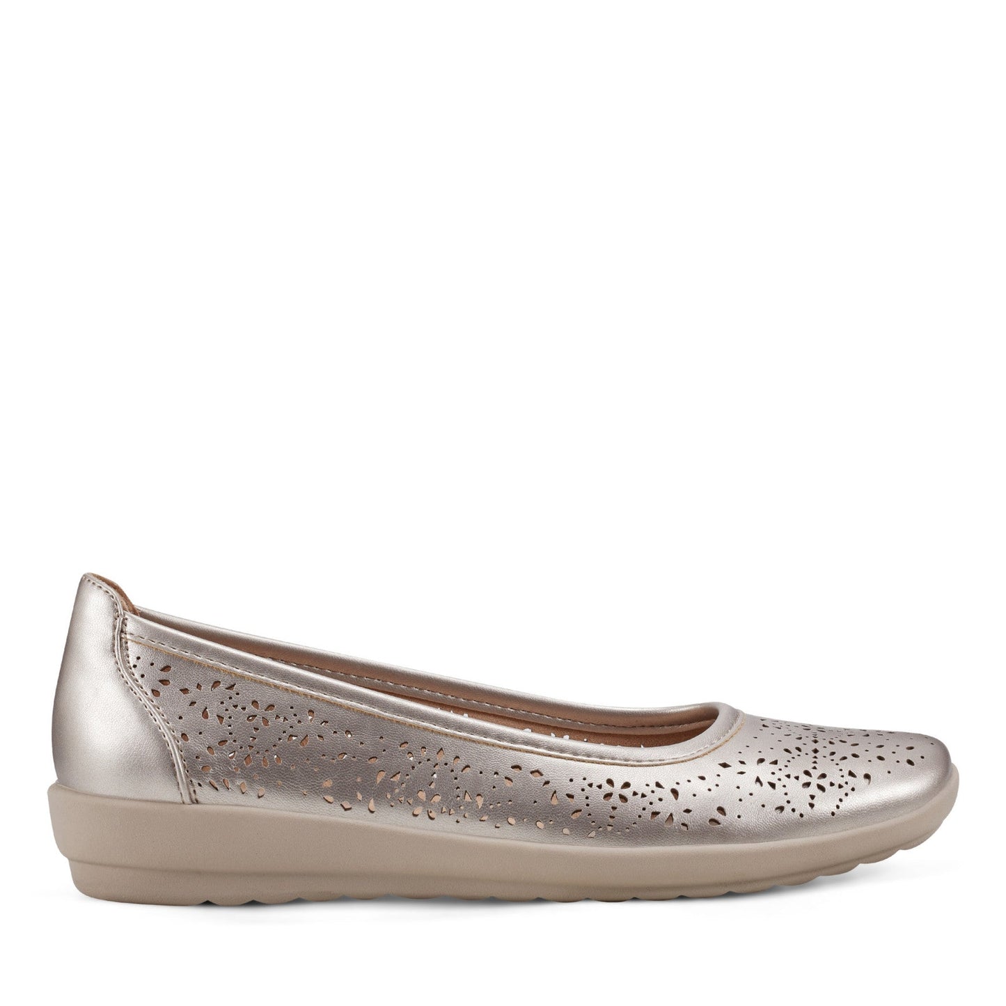 Easy Spirit Alessia Ballet Flats - Gold