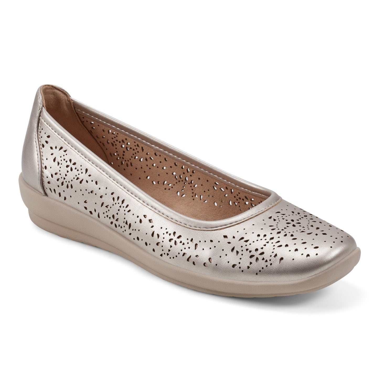 Easy Spirit Alessia Ballet Flats - Gold