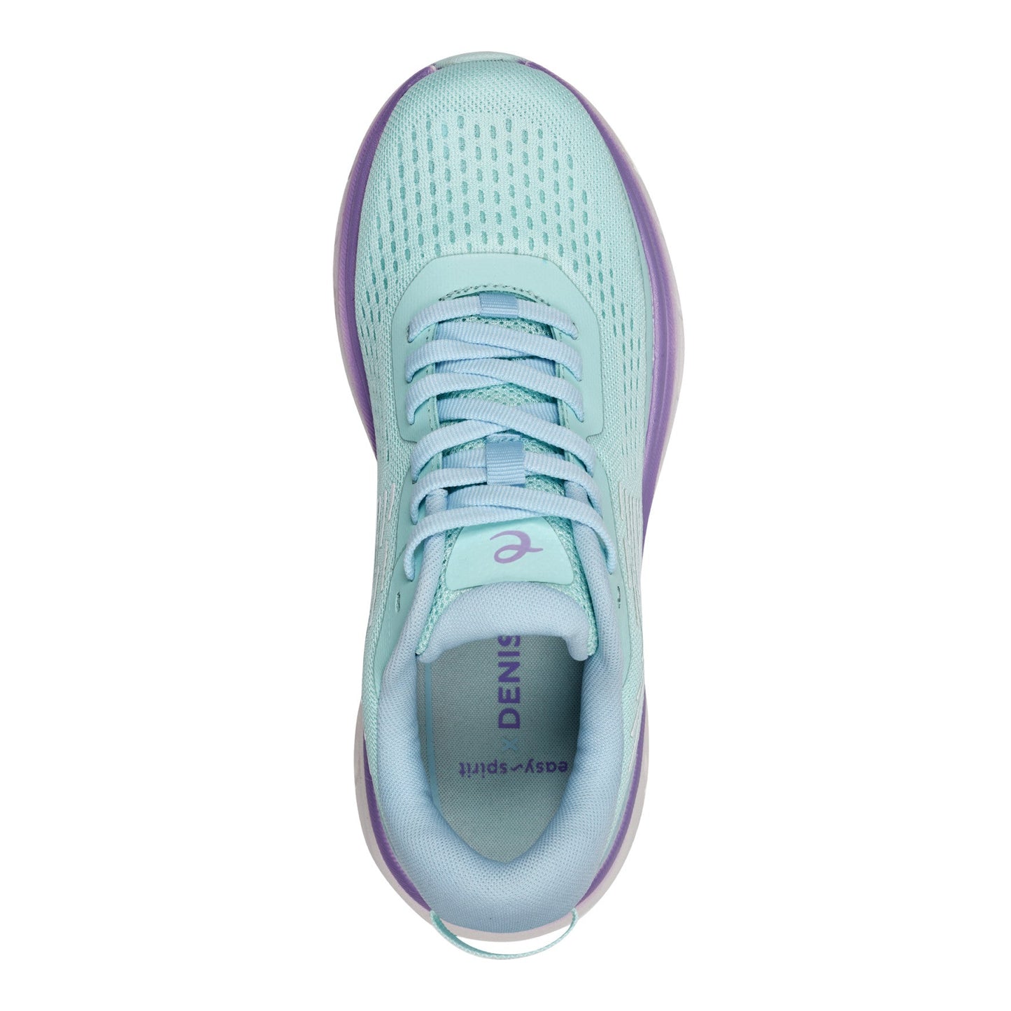 Easy Spirit Denise Austin Mel EMOVE Walking Shoes - Aqua Blue
