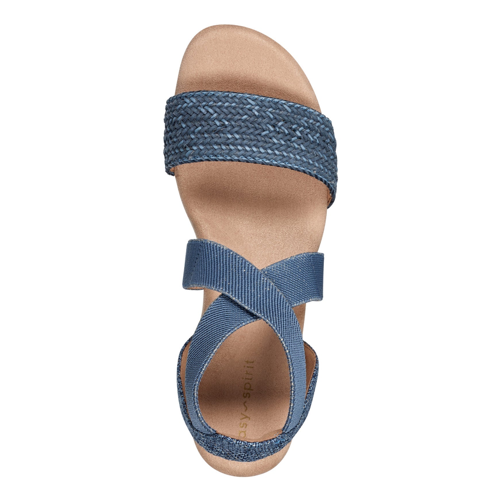 Easy Spirit Lorena Wedge Sandals - Denim