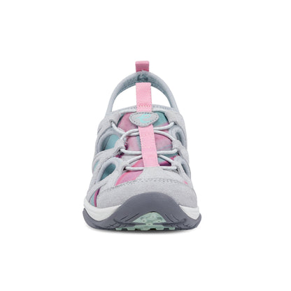 Easy Spirit Earthen Walking Shoes - Light Gray Multi