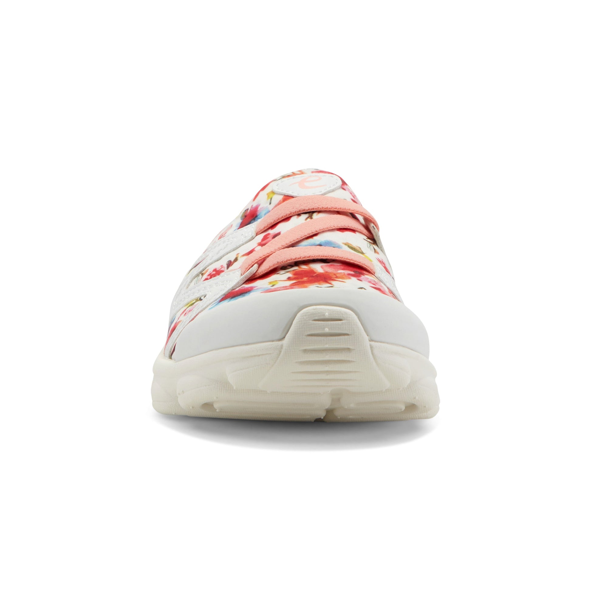 Easy Spirit Riptide Clogs - White/Red Floral Multi