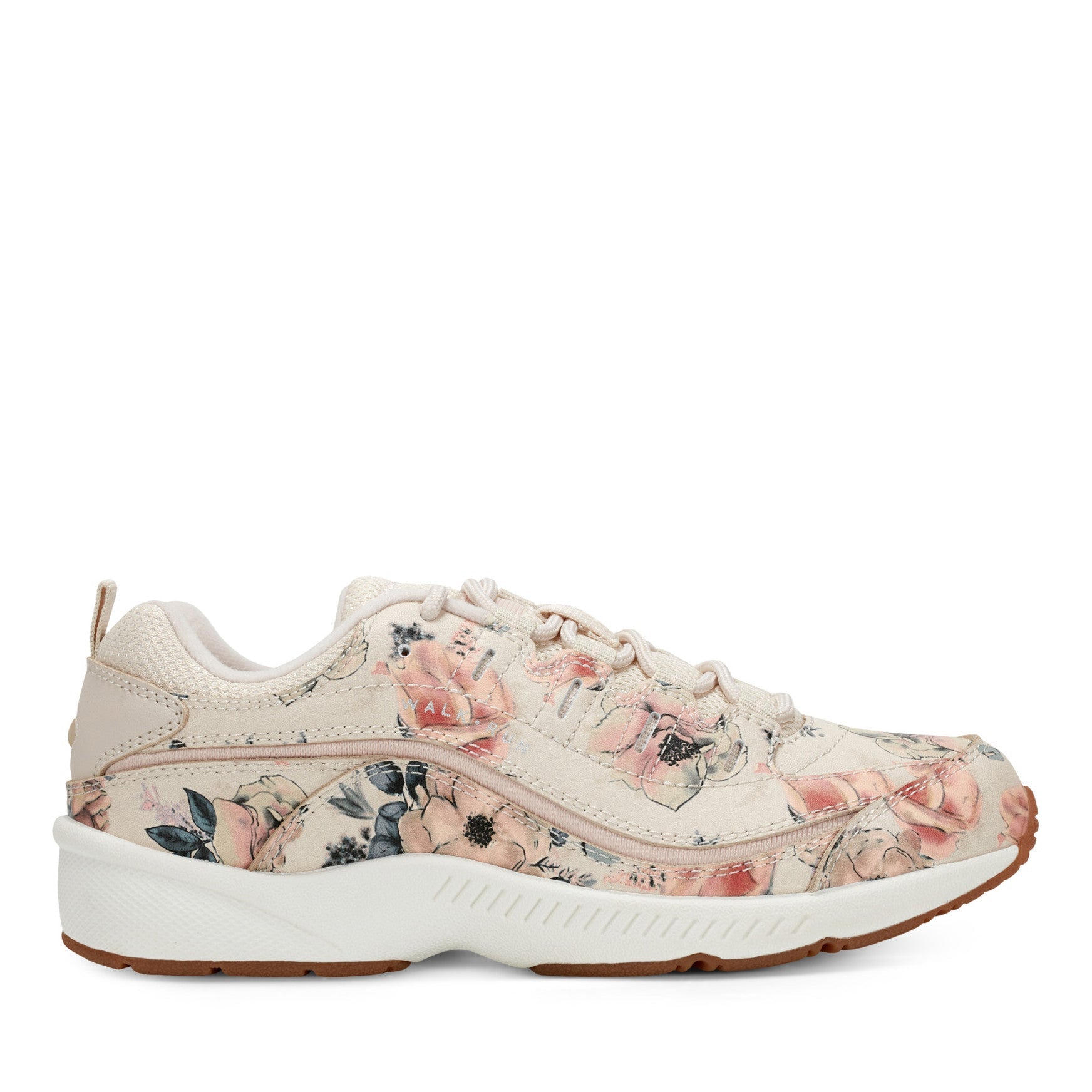 Easy Spirit Romy Walking Shoes - Natural Floral Print