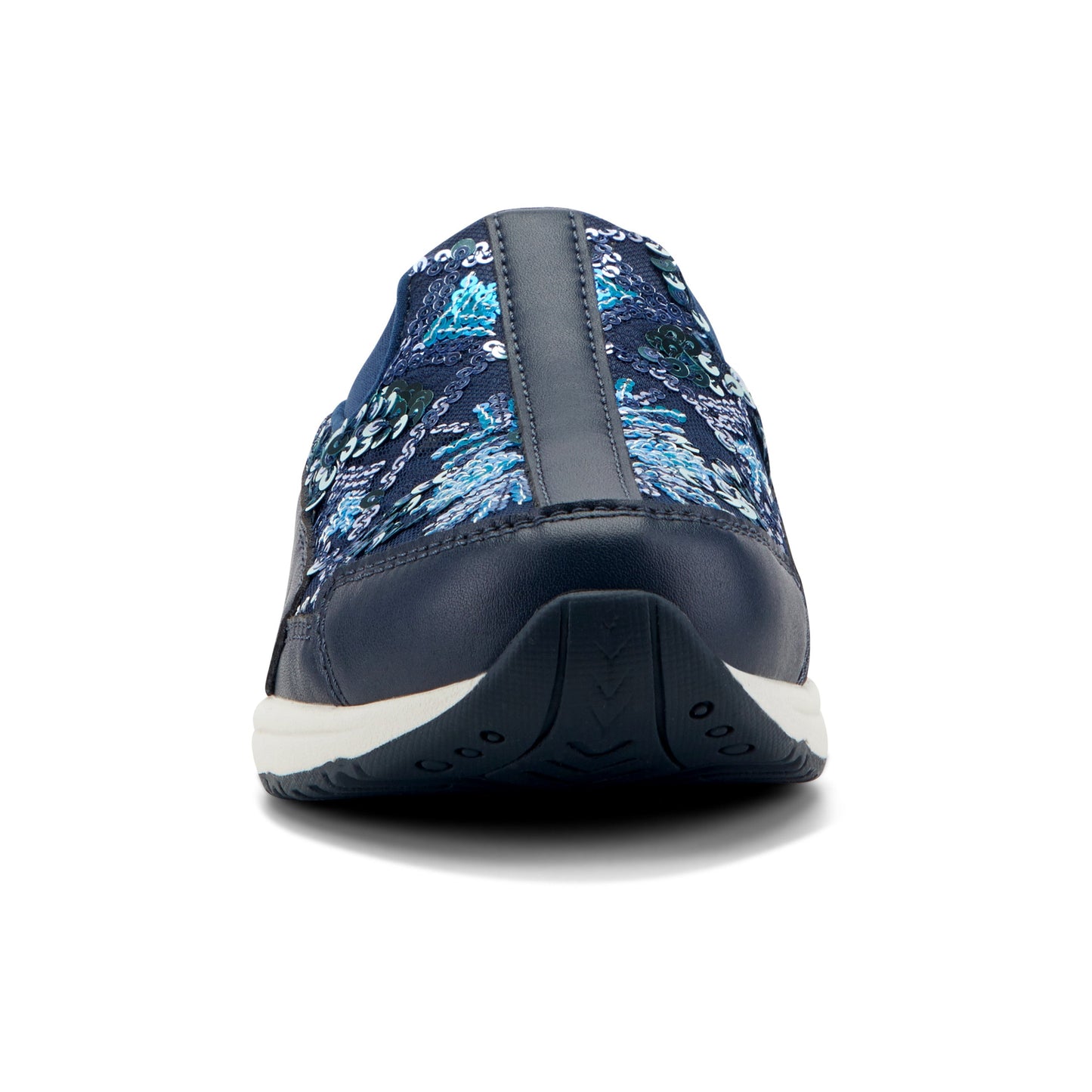 Easy Spirit Traveltime Clogs - Dark Blue/Sequins