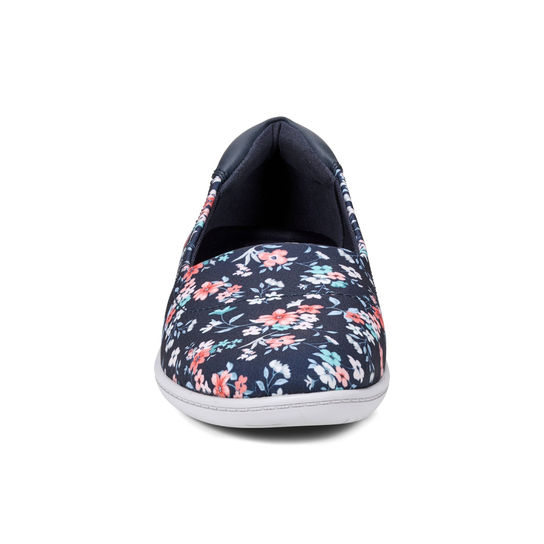 Easy Spirit Gift Slip On Flats - Navy Floral