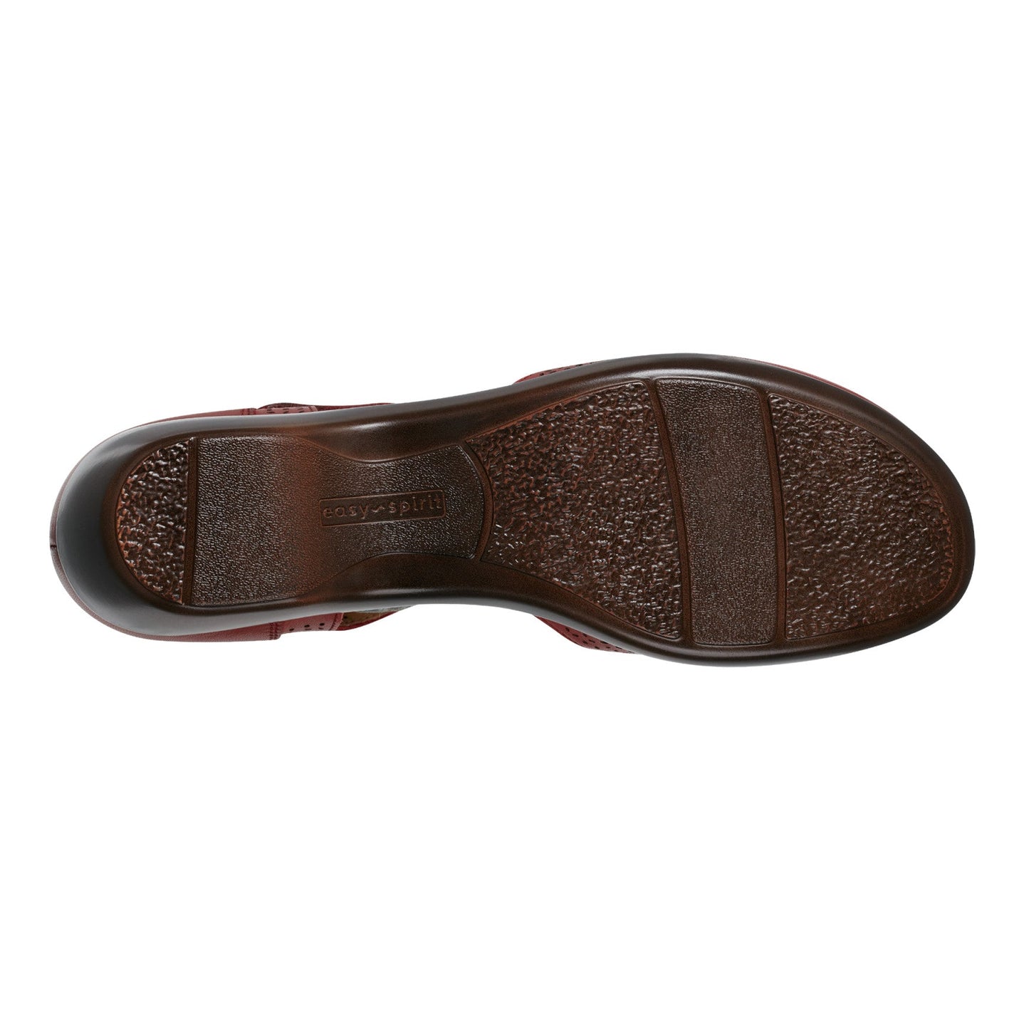 Easy Spirit Denita Mary Jane Heels - Brown Leather