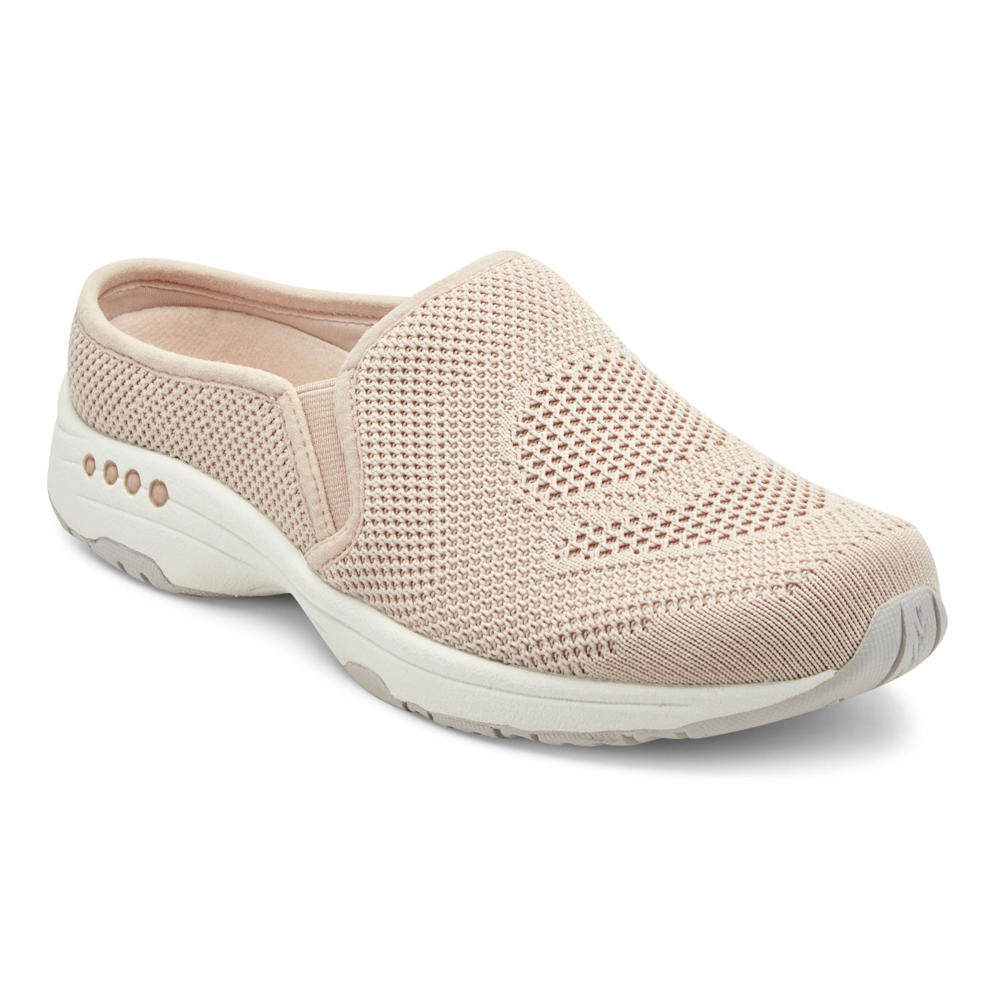 Easy Spirit Takeknit Eco Clogs - Light Pink