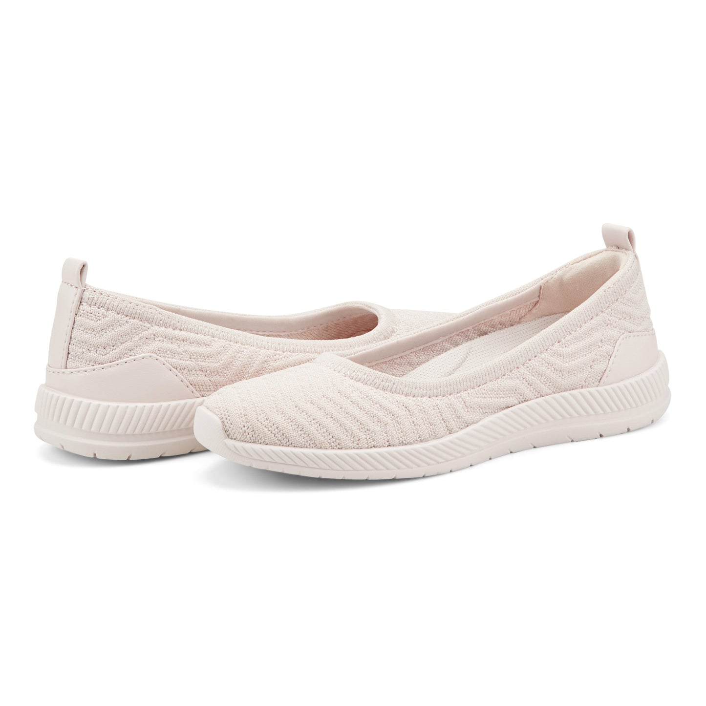 Easy Spirit Glitz Walking Shoes - Light Pink
