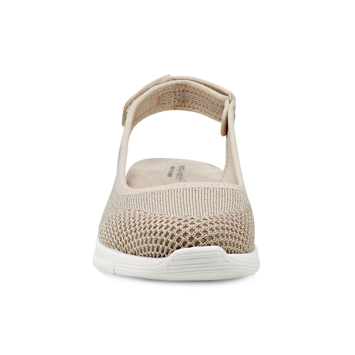 Easy Spirit Gracee Slingback Walking Shoes - Medium Natural Metallic