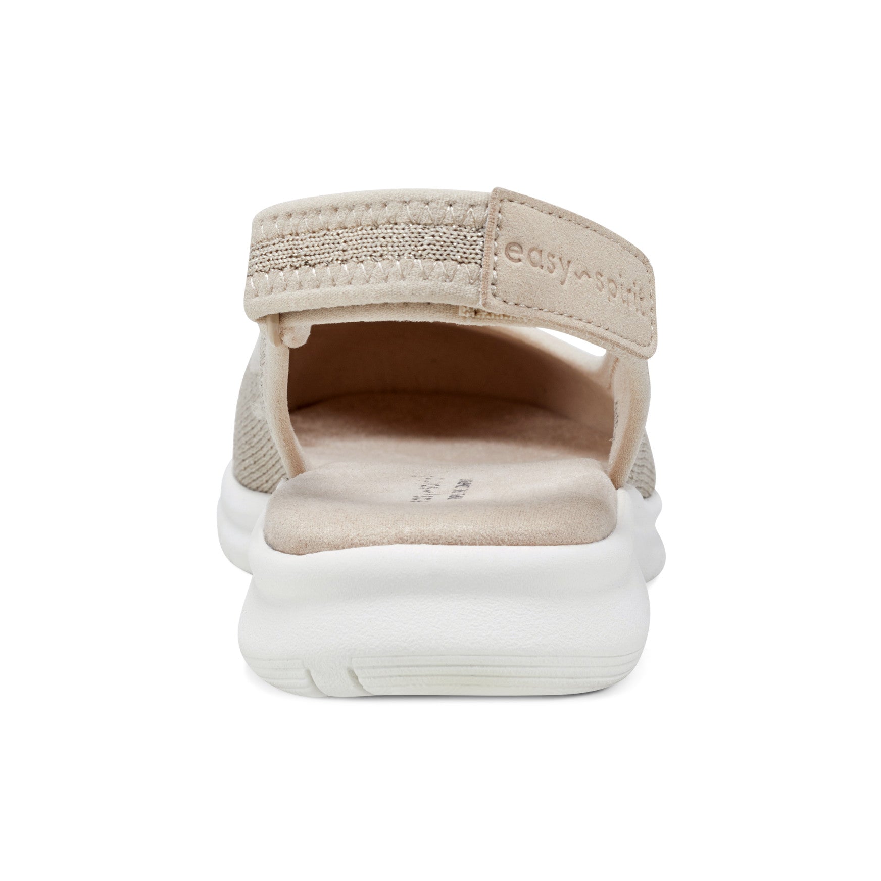 Easy Spirit Gracee Slingback Walking Shoes - Medium Natural Metallic