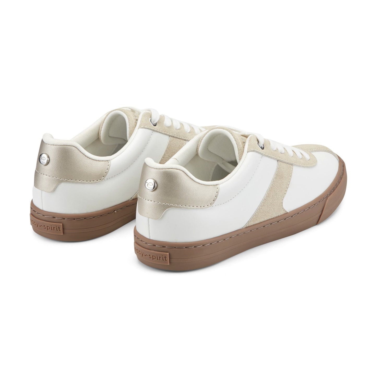 Easy Spirit Laurie Casual Sneakers - White/Natural