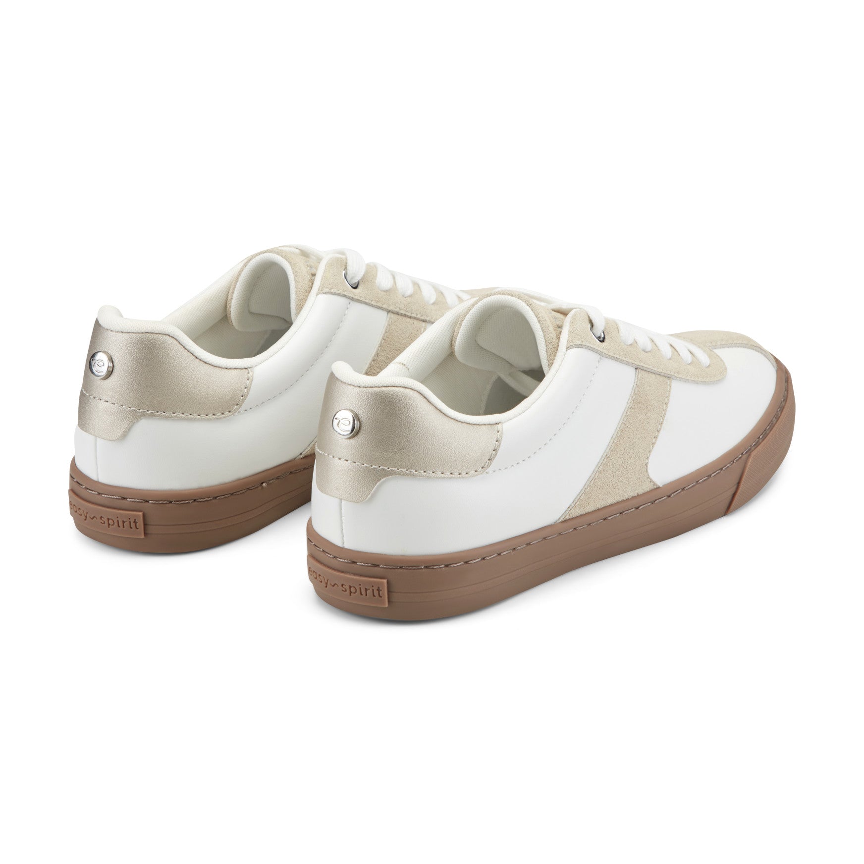 Easy Spirit Laurie Casual Sneakers - White/Natural