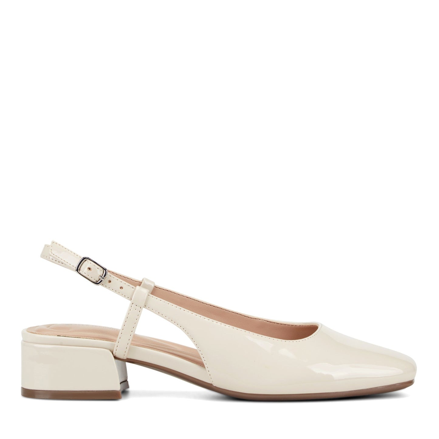 Easy Spirit Jaziel Slingback Pumps - Ivory