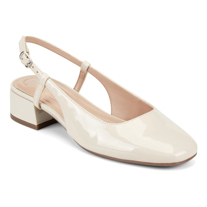 Easy Spirit Jaziel Slingback Pumps - Ivory