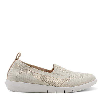 Easy Spirit Razzle Casual Flats - Light Natural
