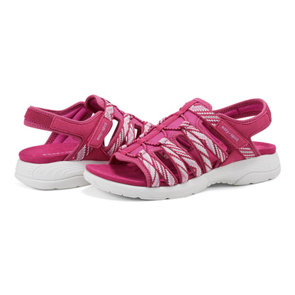 Easy Spirit Torye Sandals - Dark Pink Multi