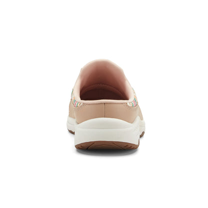 Easy Spirit Traveltime Clogs - Light Natural/Striped Multi