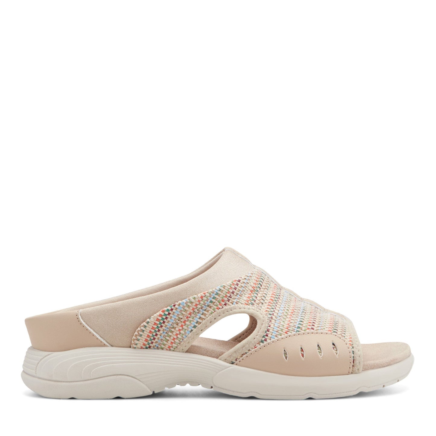 Easy Spirit Traciee Slip On Sandals - Medium Natural/Multi