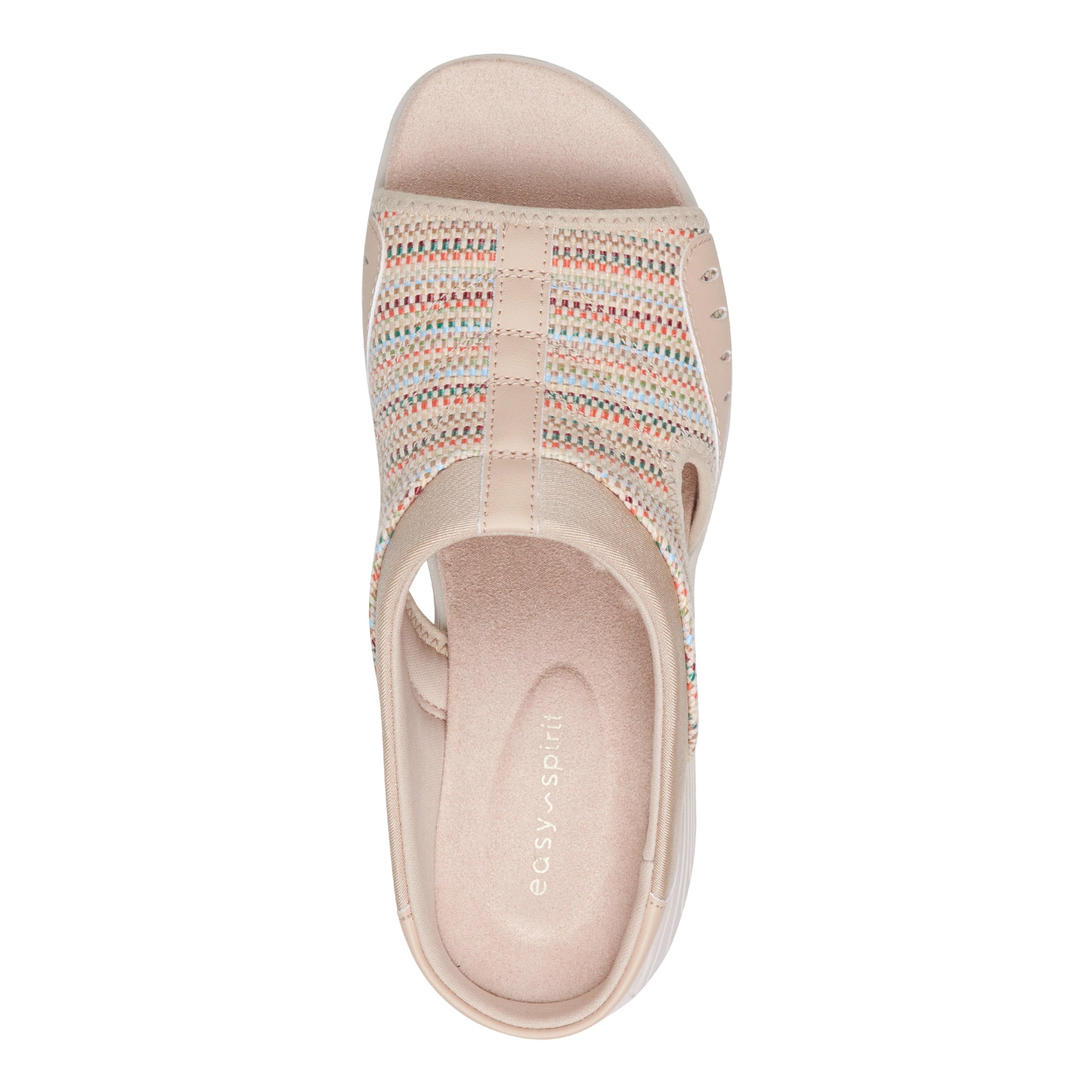 Easy Spirit Traciee Slip On Sandals - Medium Natural/Multi