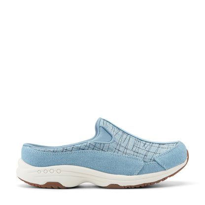 Easy Spirit Traveltime Clogs - Light Blue Multi