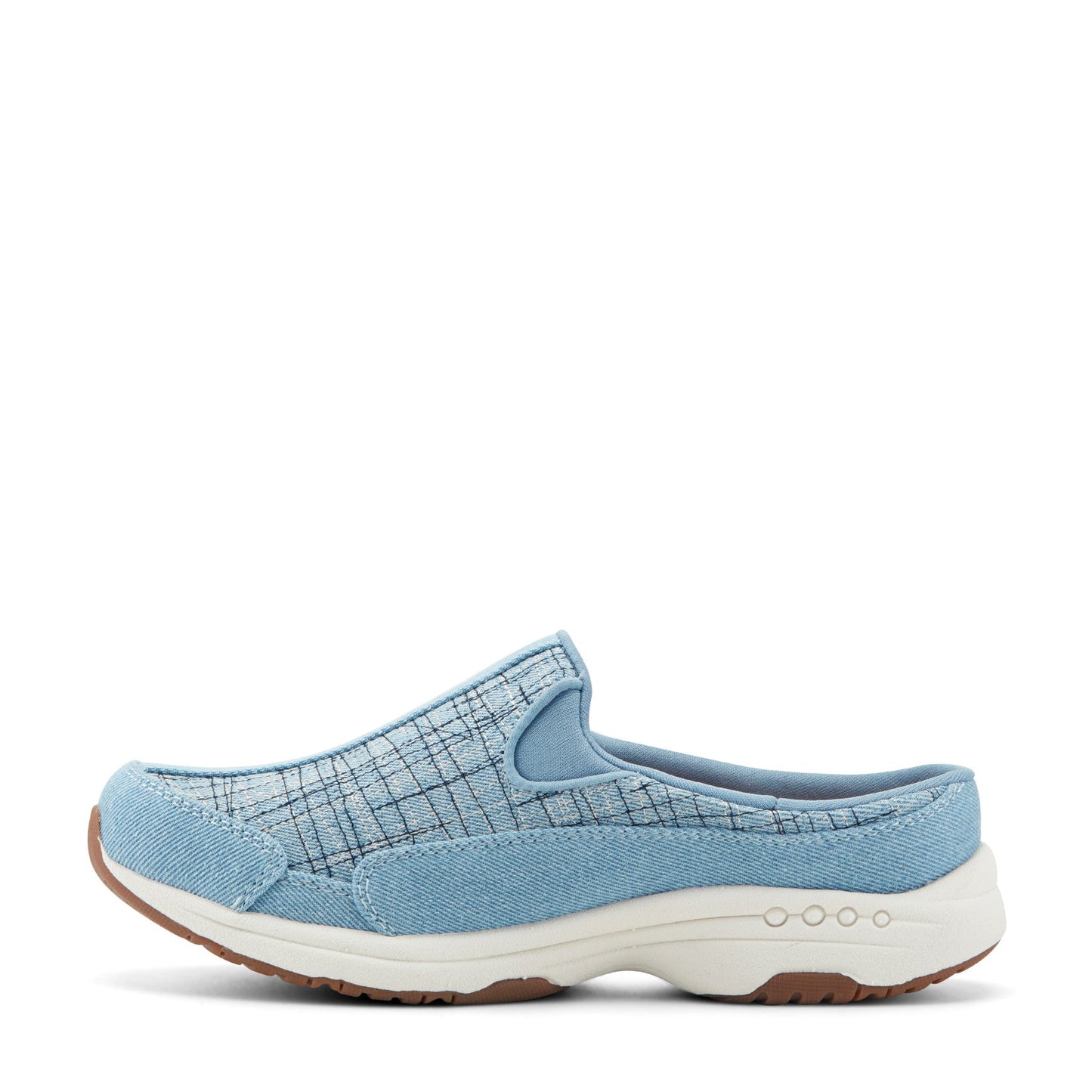 Easy Spirit Traveltime Clogs - Light Blue Multi
