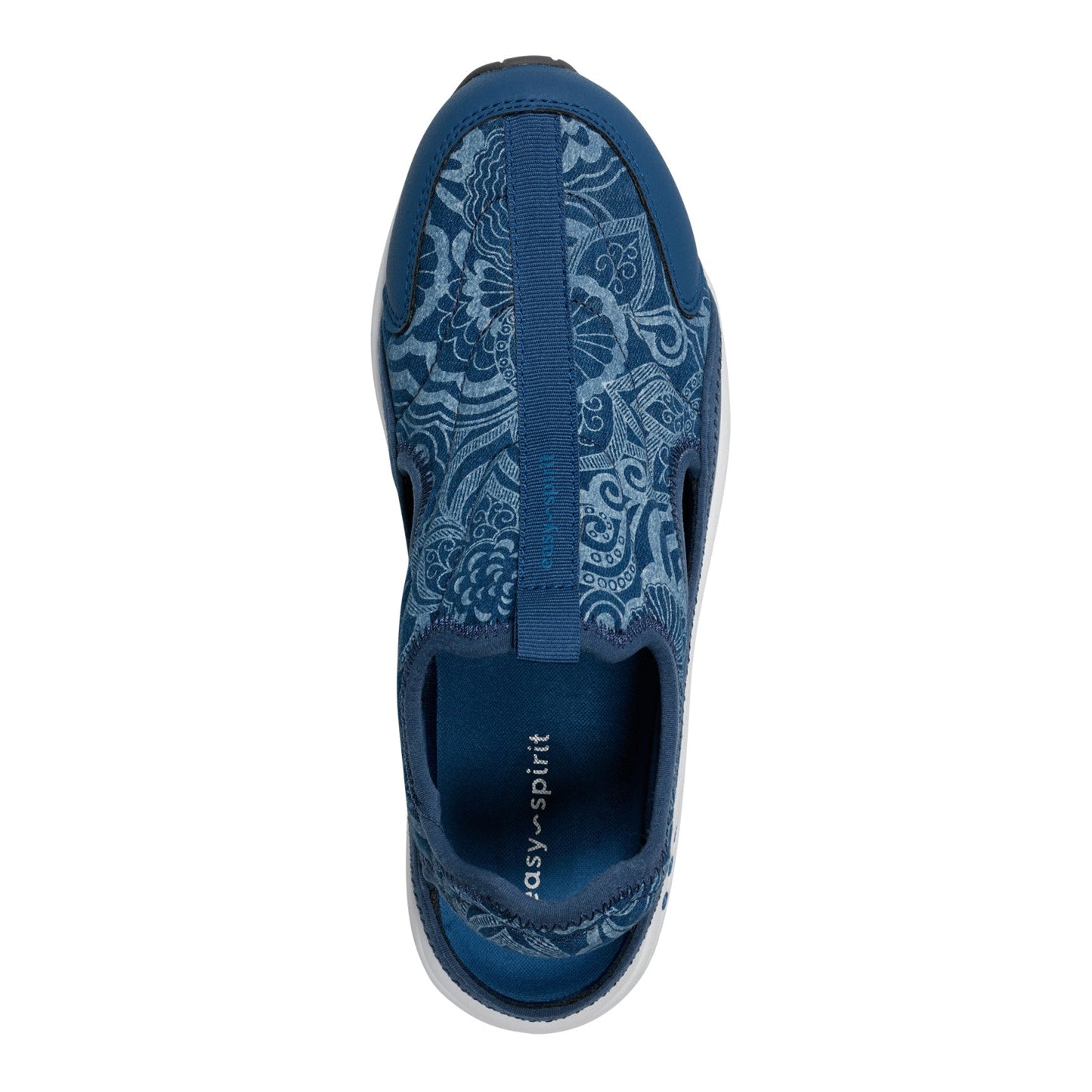 Easy Spirit Trina Slip On Walking Shoes - Denim Floral