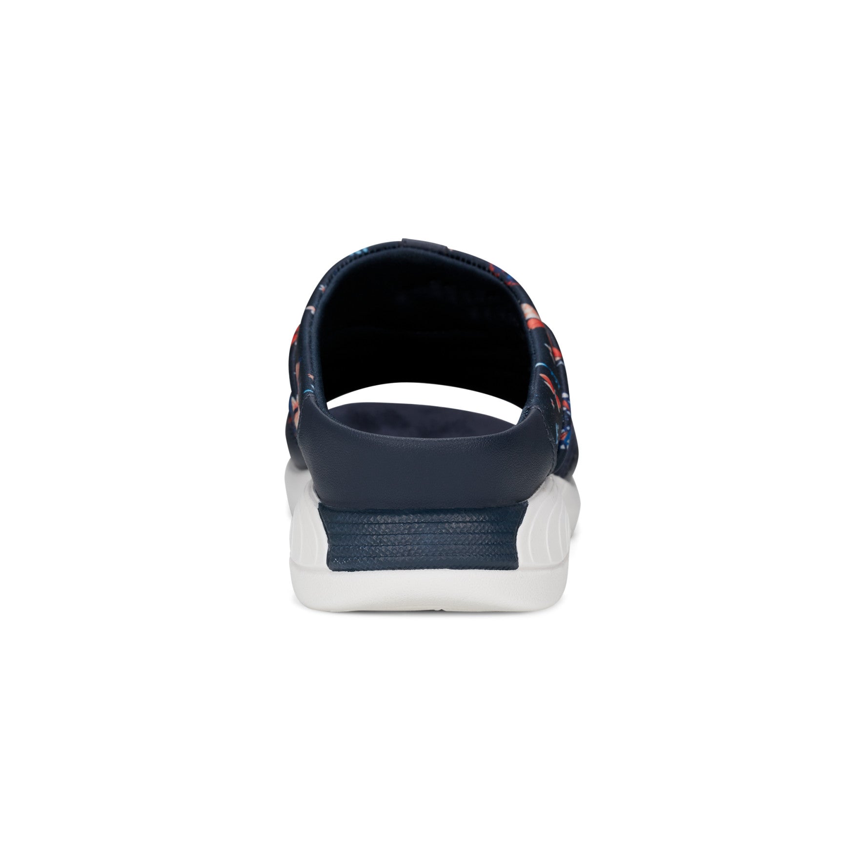 Easy Spirit Traciee Slip On Sandals - Navy Butterfly Print