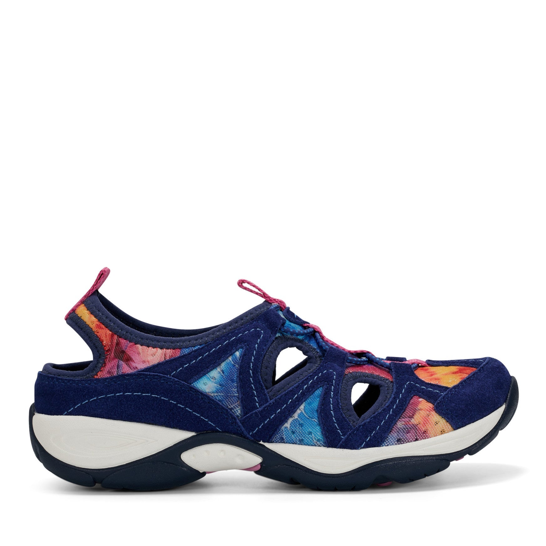 Easy Spirit Earthen Walking Shoes - Navy Tie Dye