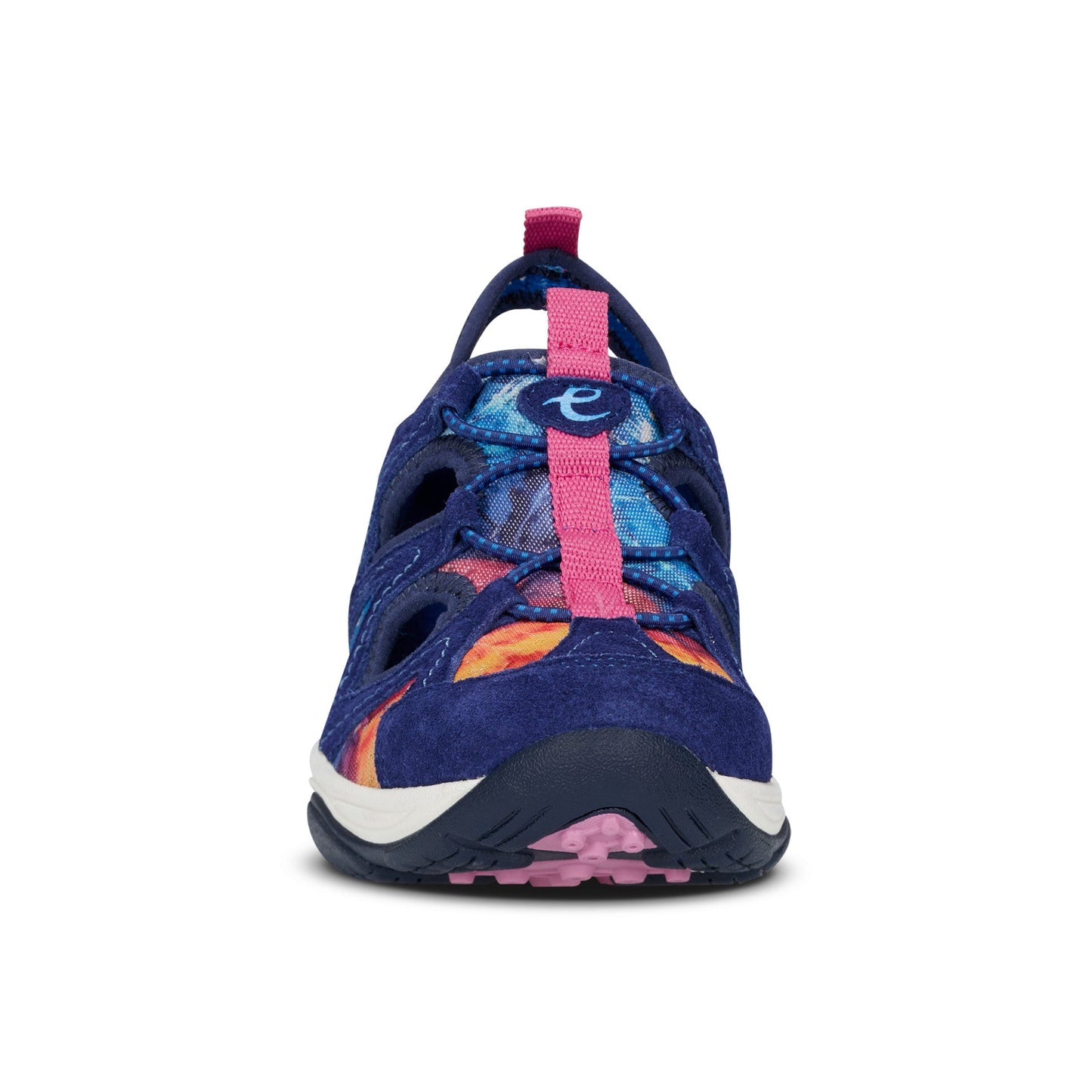 Easy Spirit Earthen Walking Shoes - Navy Tie Dye