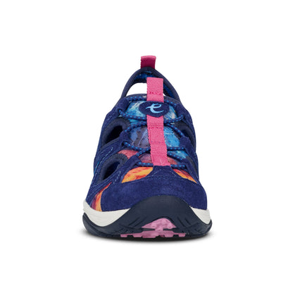 Easy Spirit Earthen Walking Shoes - Navy Tie Dye
