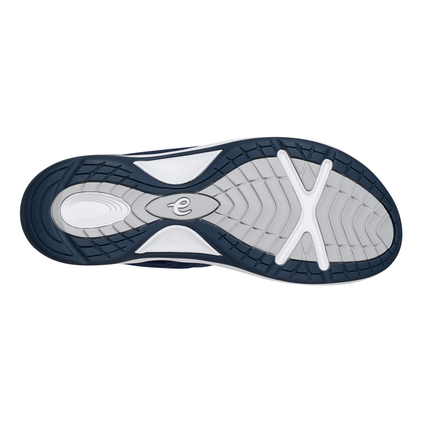 Easy Spirit Splash Flat Hiking Sandals - Navy Tie Dye Print