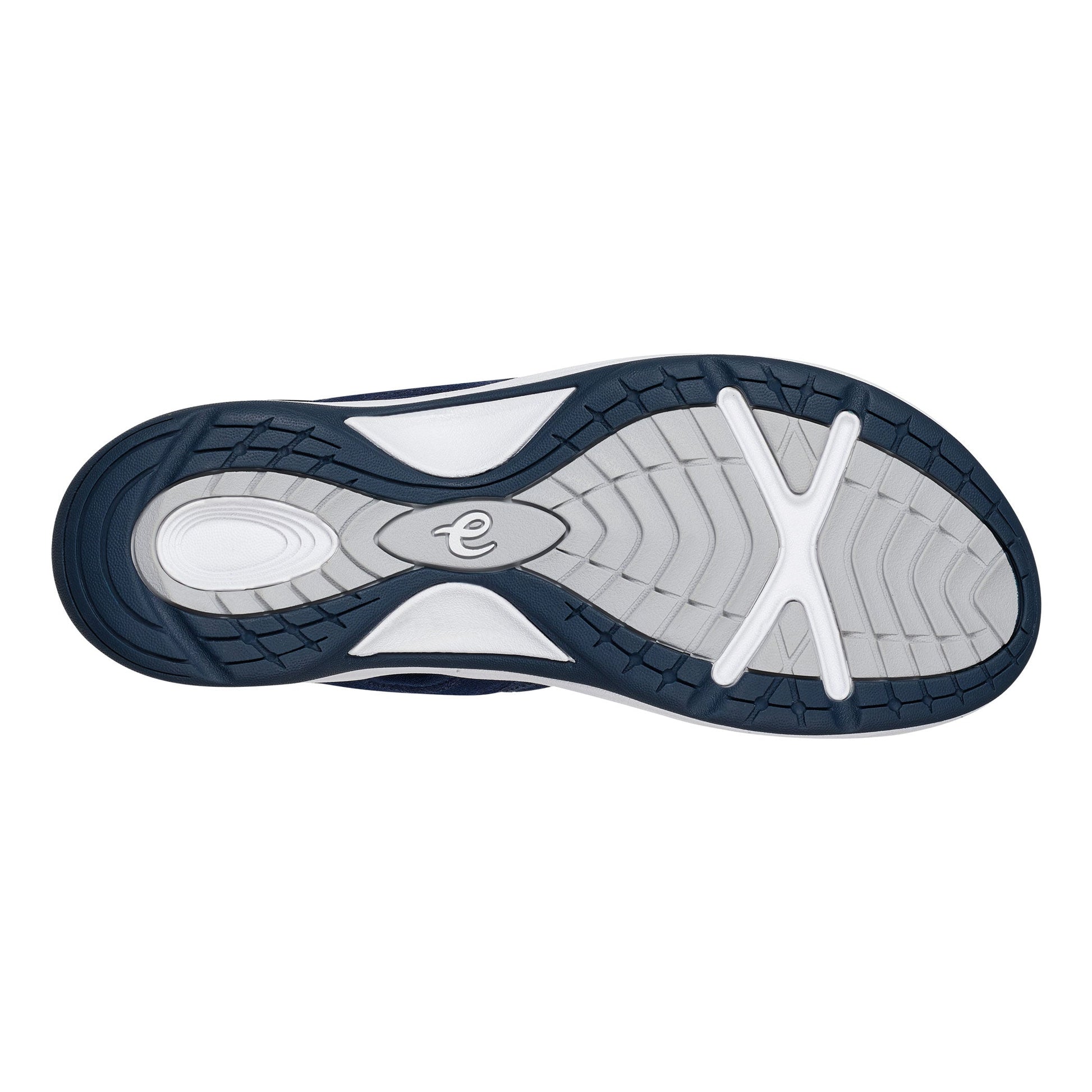 Easy Spirit Splash Flat Hiking Sandals - Navy Tie Dye Print