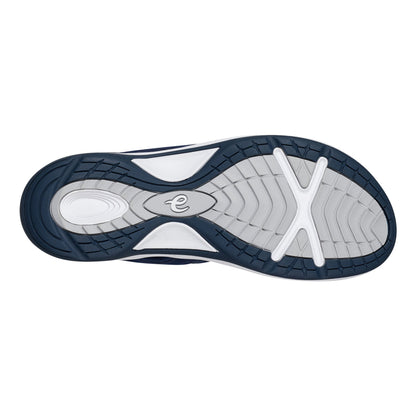 Easy Spirit Splash Flat Hiking Sandals - Navy Tie Dye Print