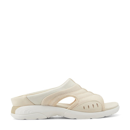 Easy Spirit Traciee Slip On Sandals - Taupe Mesh
