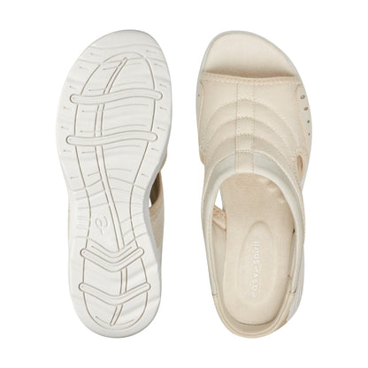 Easy Spirit Traciee Slip On Sandals - Taupe Mesh