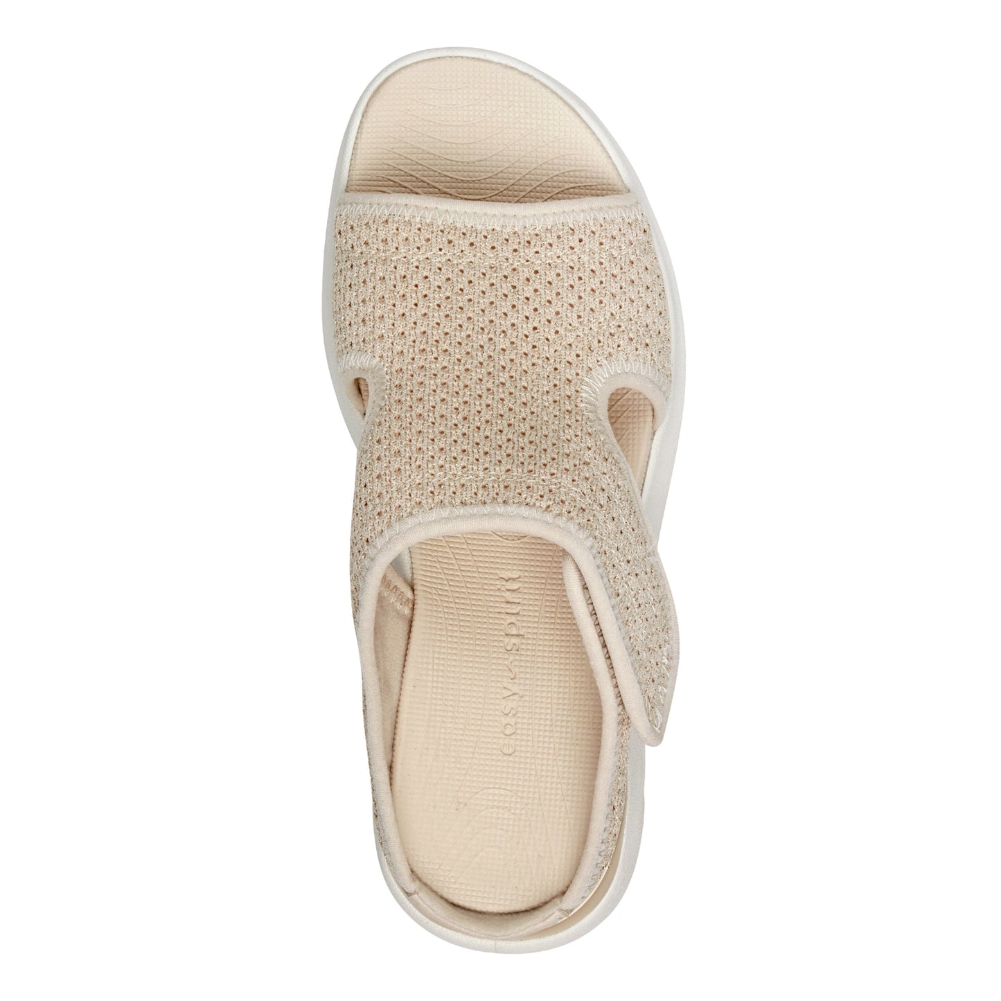 Easy Spirit Taniya Slip On Sandals - Light Natural