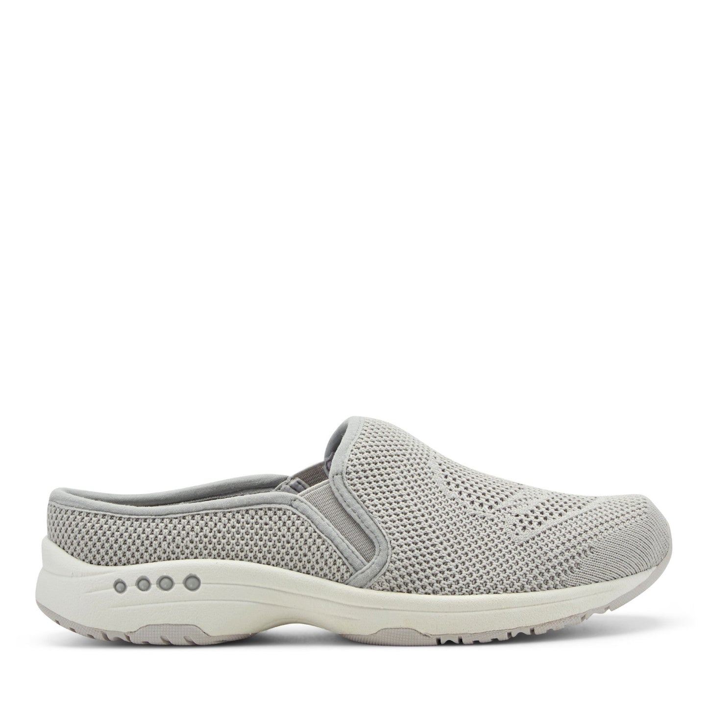Easy Spirit Takeknit Eco Clogs - Medium Grey