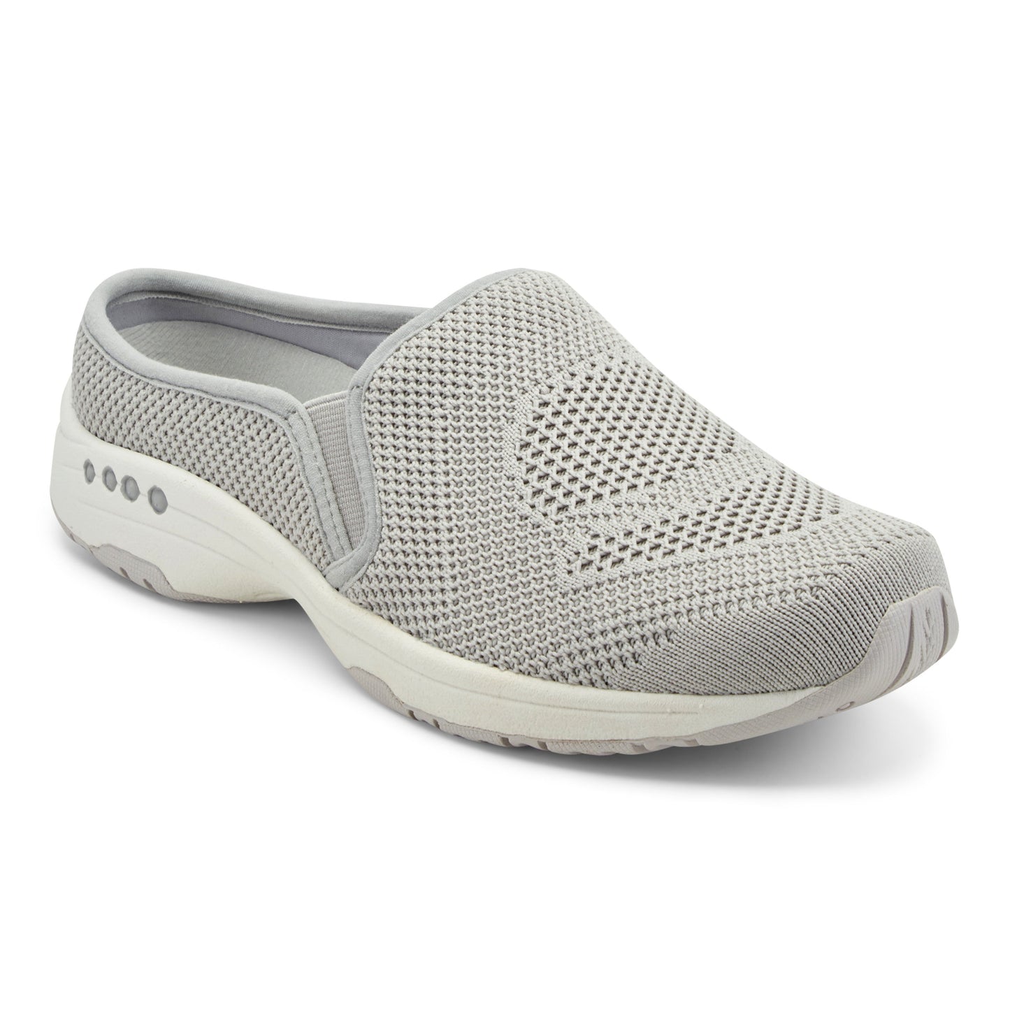 Easy Spirit Takeknit Eco Clogs - Medium Grey