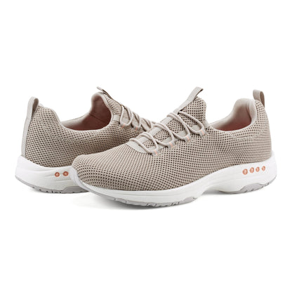 Easy Spirit Tame Slip On Sneakers - Natural Knit