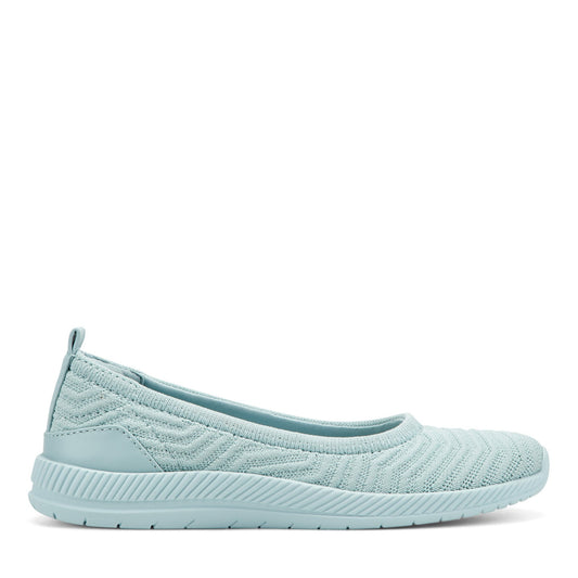 Easy Spirit Glitz Walking Shoes - Light Blue