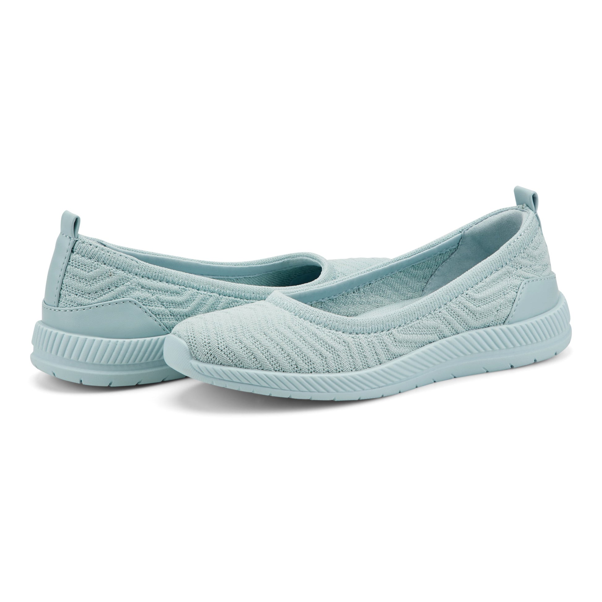 Easy Spirit Glitz Walking Shoes - Light Blue