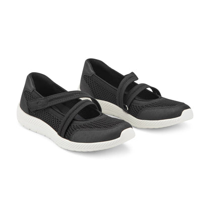 Easy Spirit Gwynn Mary Jane Walking Shoes - Black