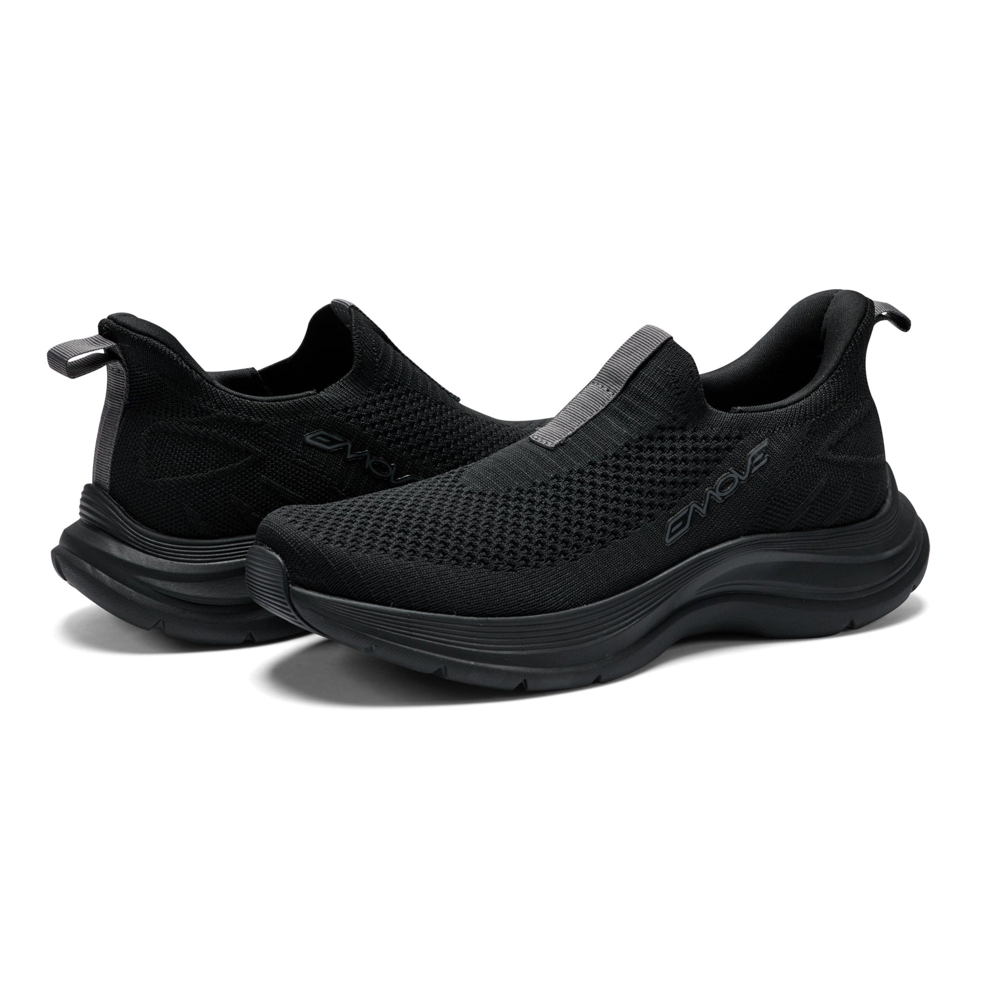 Easy Spirit Denise Austin Easypace SOEASY™ EMOVE Sneakers - Black/Black