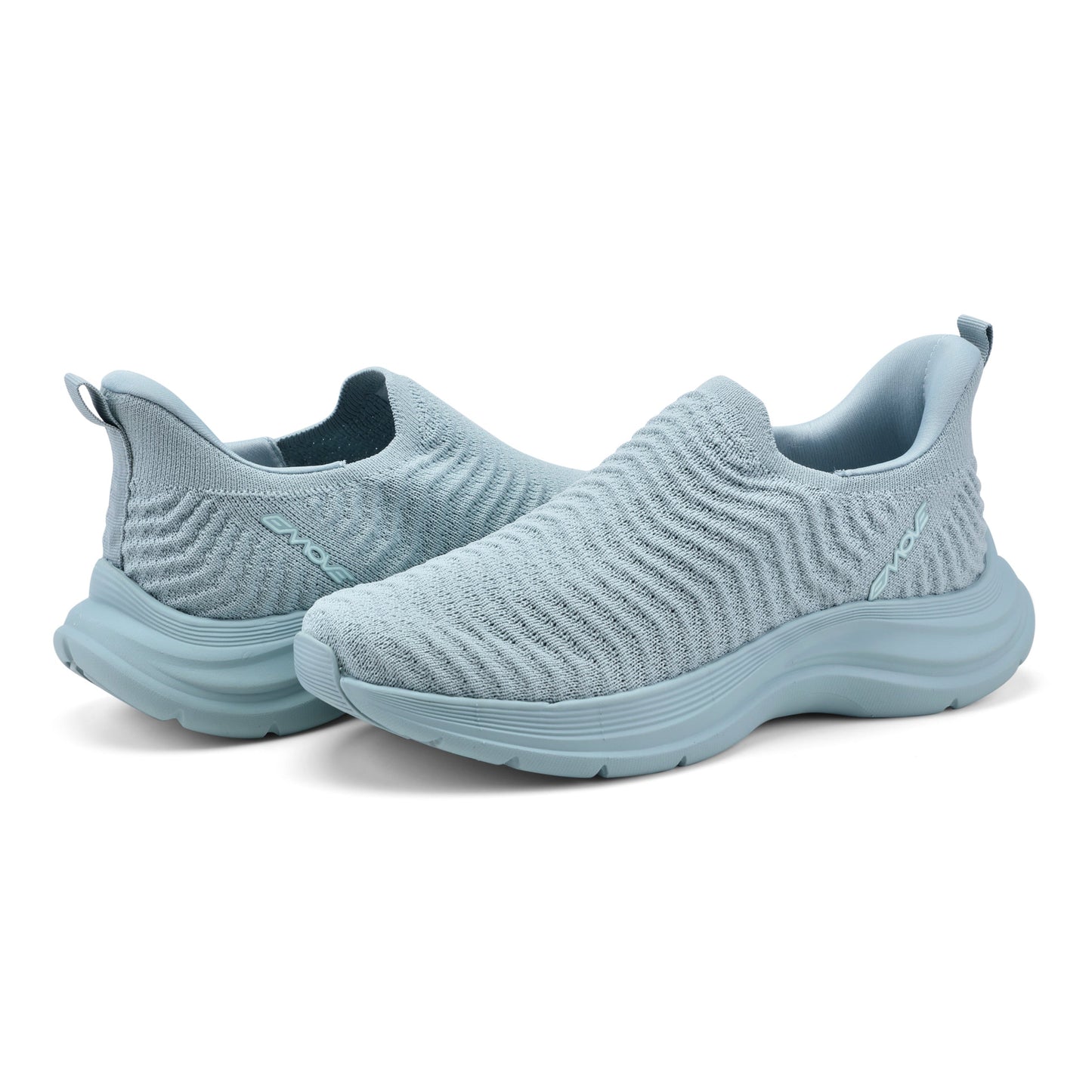 Easy Spirit Denise Austin Easypace SOEASY™ EMOVE Sneakers - Light Blue