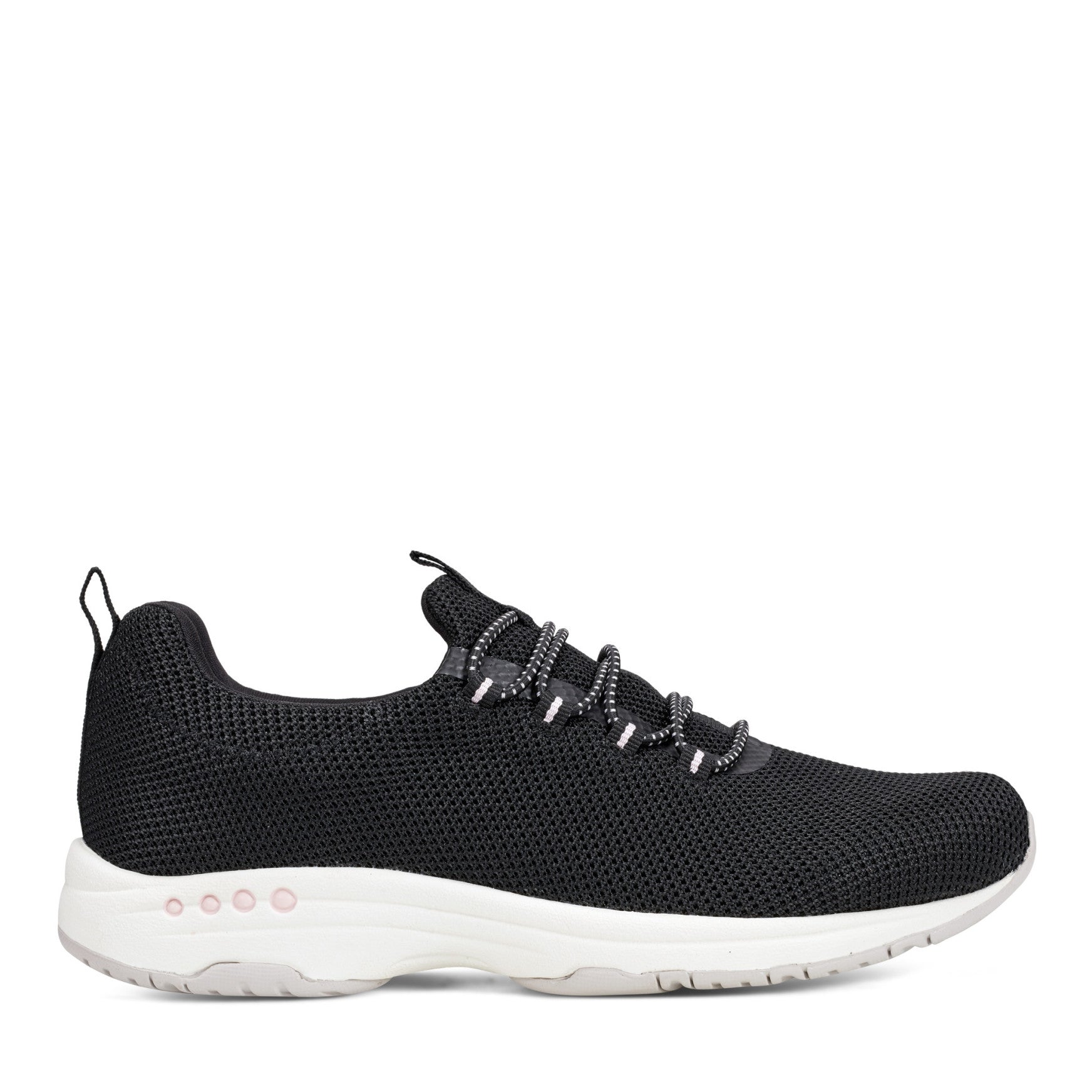 Easy Spirit Tame Slip On Sneakers - Black Knit