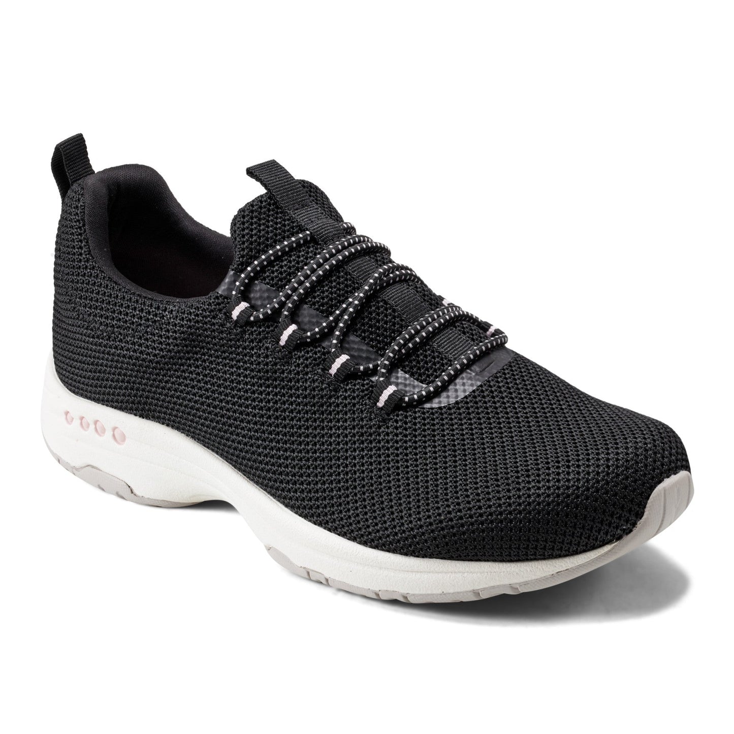 Easy Spirit Tame Slip On Sneakers - Black Knit
