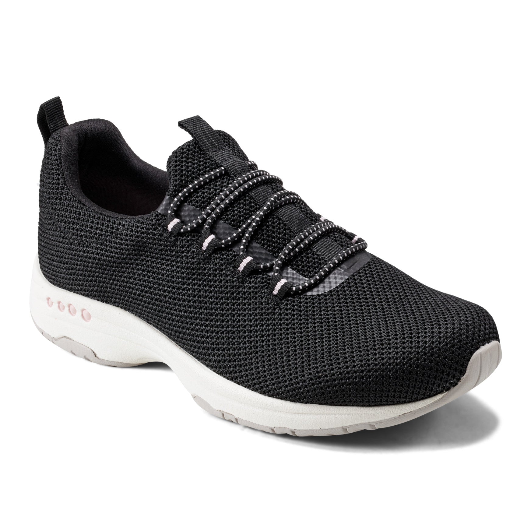 Easy Spirit Tame Slip On Sneakers - Black Knit