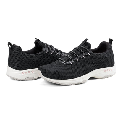 Easy Spirit Tame Slip On Sneakers - Black Knit