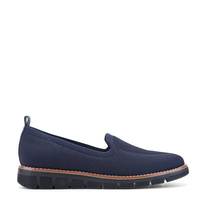 Easy Spirit Valina Casual Slip On Flats - Navy